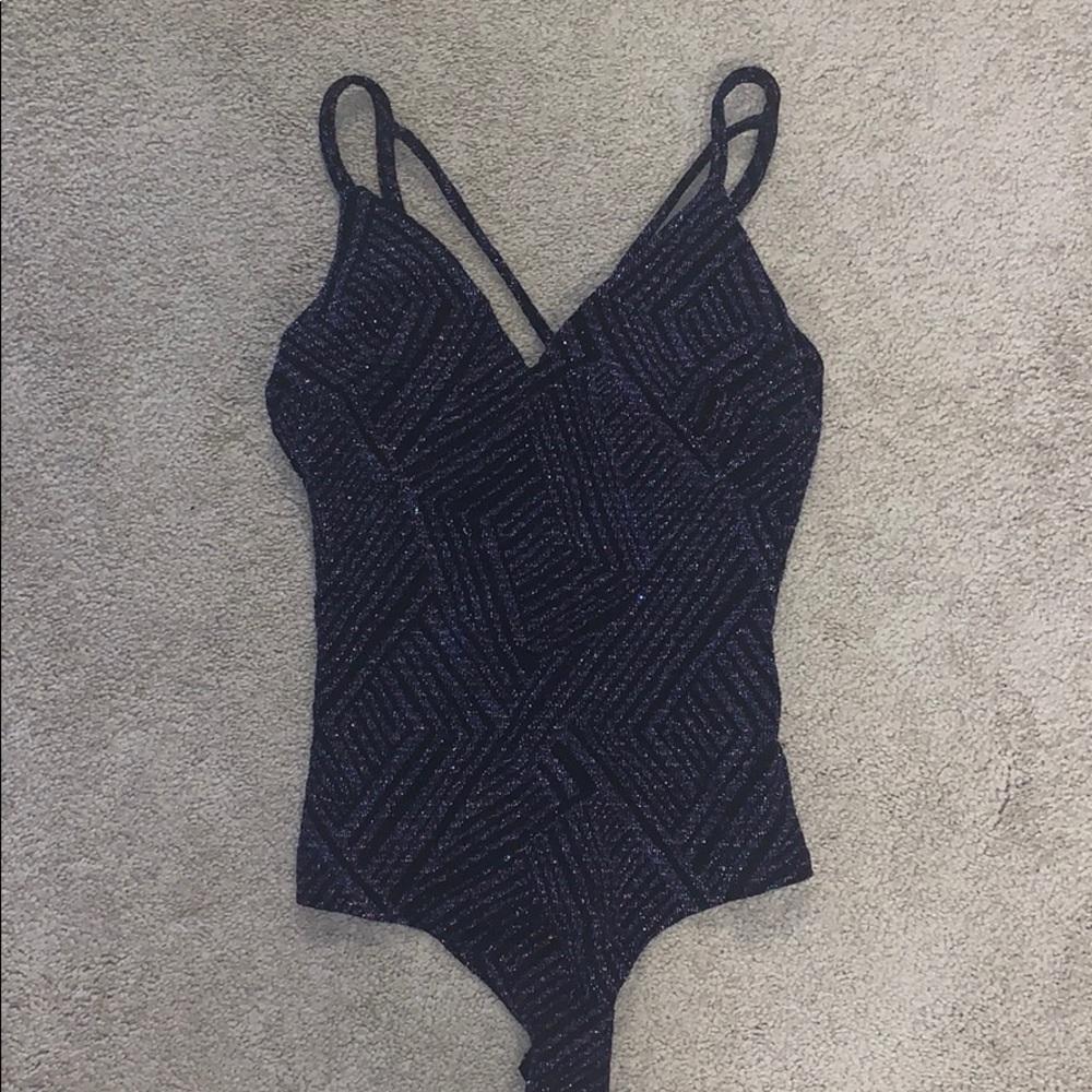 Sparkly body suit